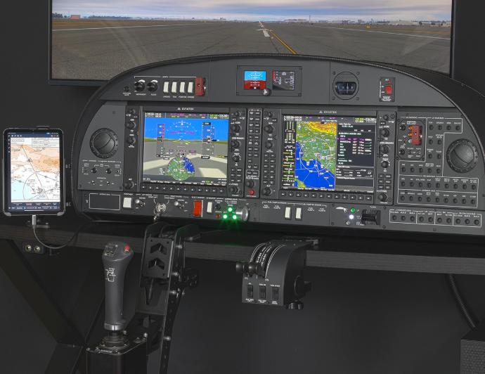 Aviatek DA42 Flight Trainer for Professional Pilot Training